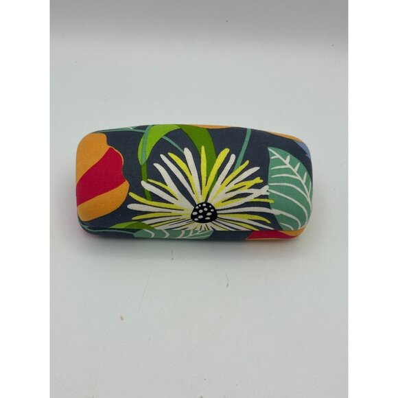 Vera Bradley Floral Eyeglass Case Hard Shell Protective Cover - Picture 1 of 7